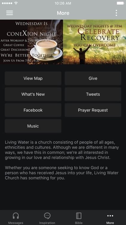 Living Water App