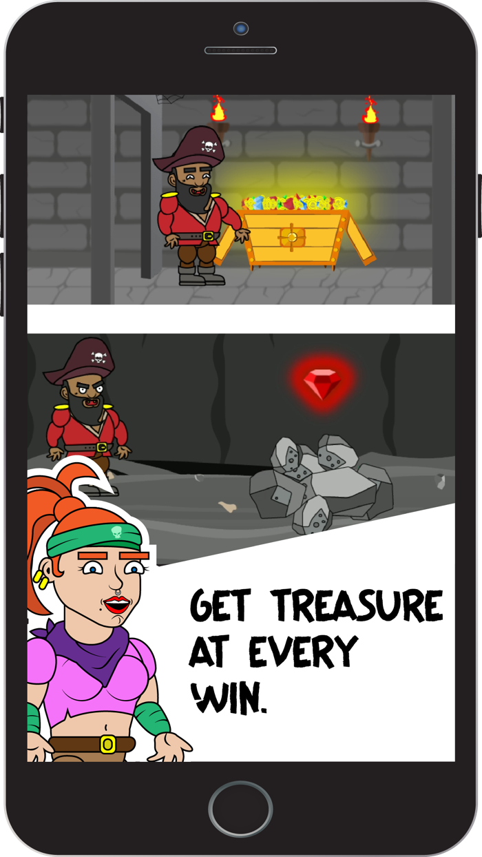 Save The Pirate Greedy Pirate