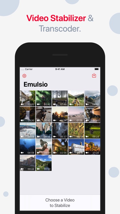 Emulsio › Video Stabilizer screenshot-0