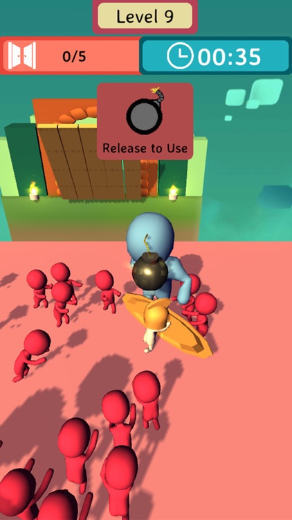 Push Zombie - 3D Push Game screenshot-3