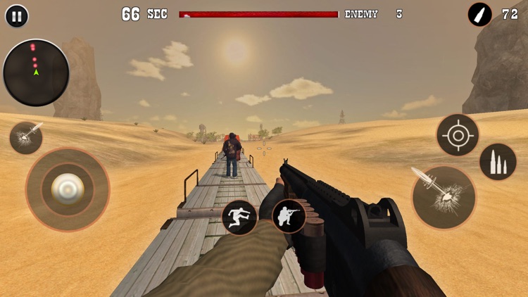 Sniper Train Shooting War screenshot-3