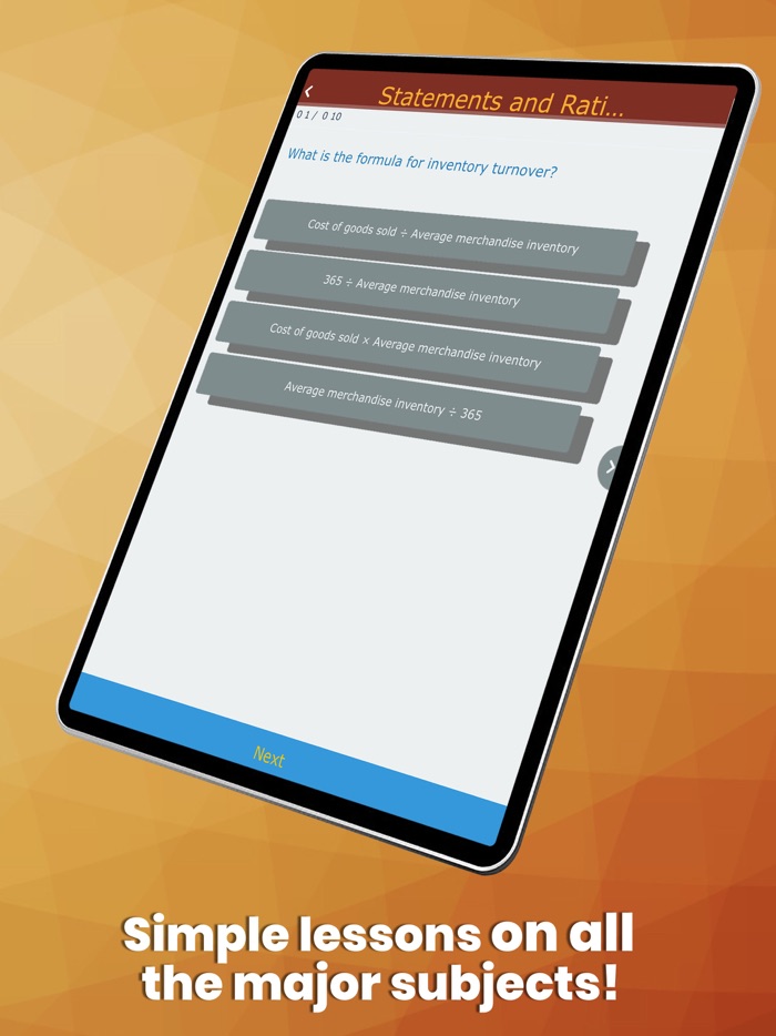 Accounting Study App