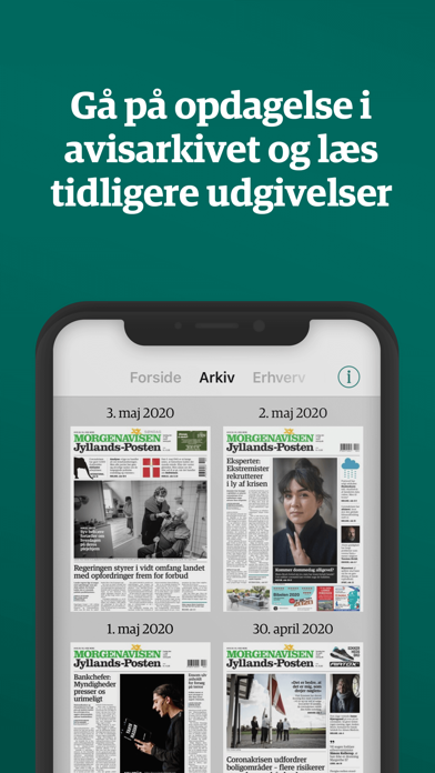 Jyllands-Posten E-avis screenshot 4