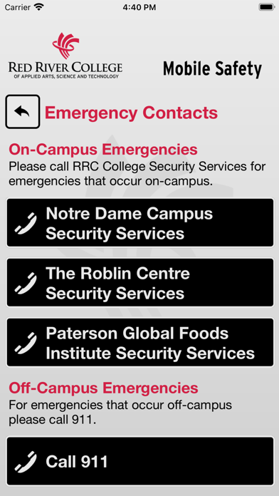 How to cancel & delete Mobile Safety - Red River College from iphone & ipad 3