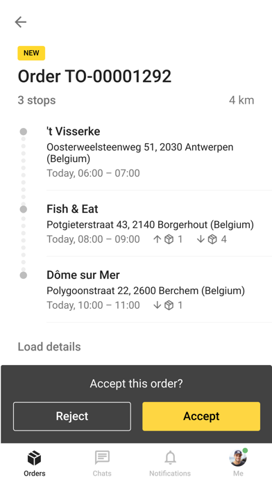 Supplystack - Driver App screenshot 2