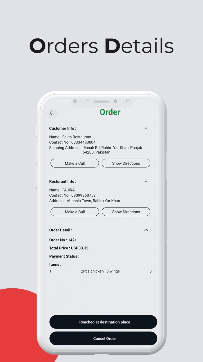 Fajira Restaurant Rider