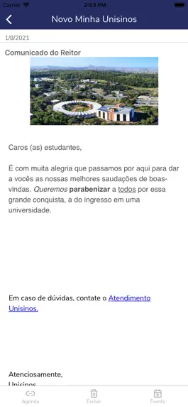 Game screenshot Novo Minha Unisinos hack