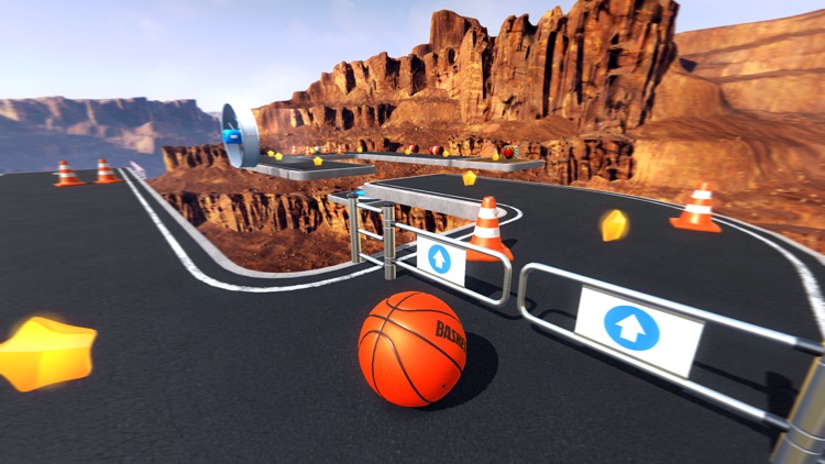 BasketRoll: Rolling Ball Game screenshot-4