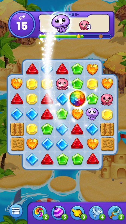 Gem Blast Match-3 Jewel Crush screenshot-0