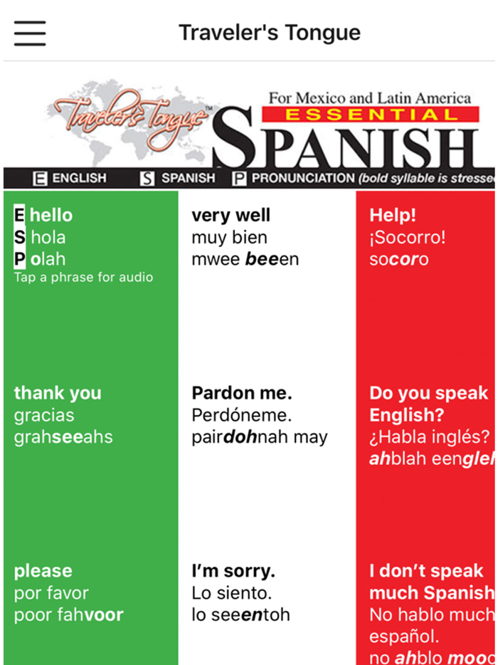 Essential Spanish for Mexico