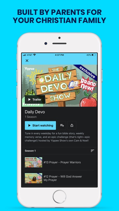 Yippee TV: Faith Filled Shows! screenshot 2