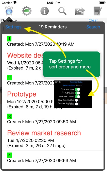 Menu Minder - To Do Reminders screenshot-6