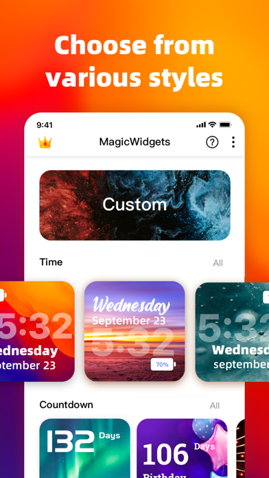 Magic widgets фото виджеты ios