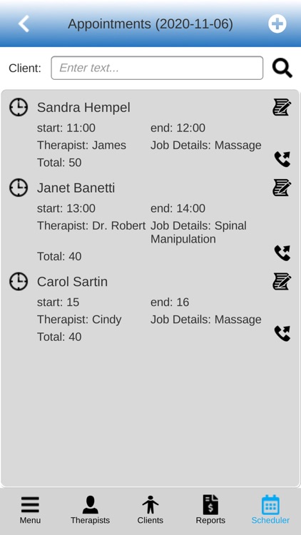 Massage Scheduling Software screenshot-5