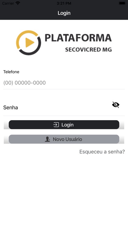 Secovicred-MG Plataforma