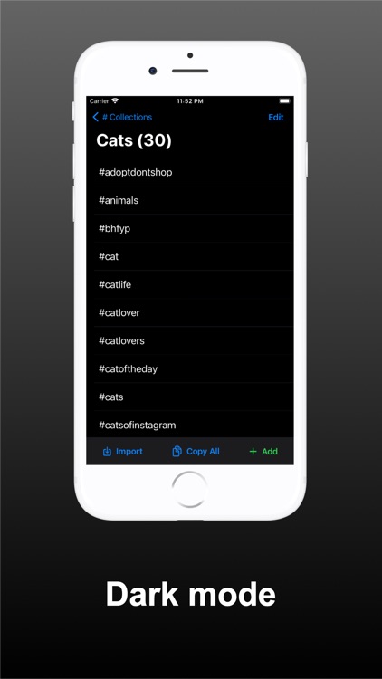 Hashberg easy hashtag manager screenshot-5