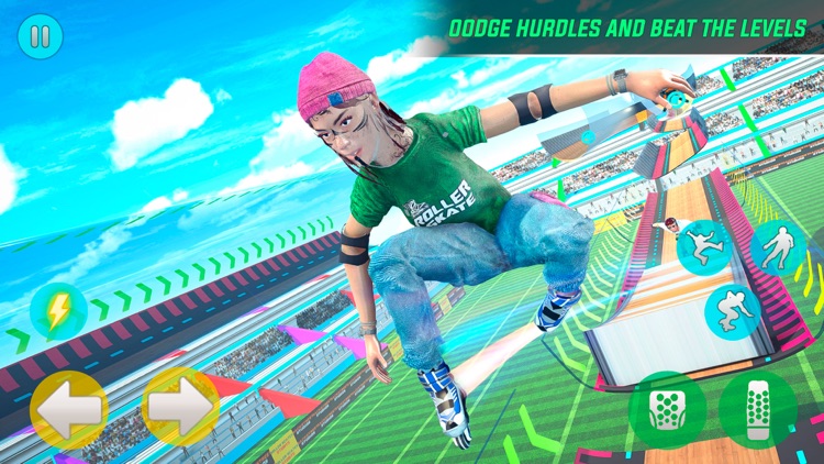 Sky Roller - Skate Runner Game screenshot-5