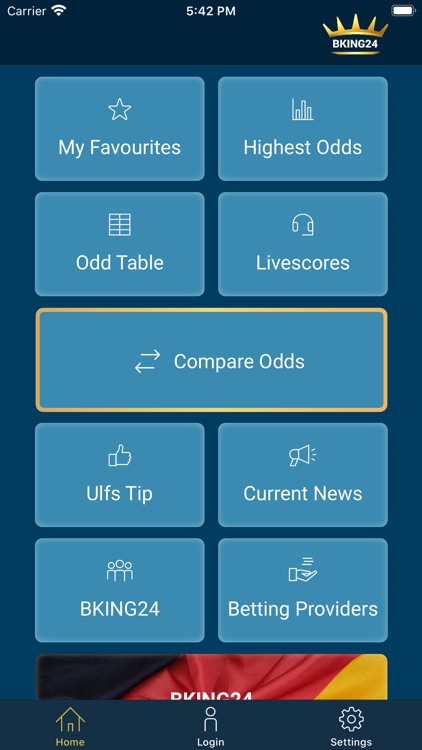 BKING24 - Odds Comparison