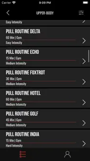 routines - home & gym workouts iphone screenshot 2