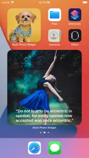 photo widgets motivation app iphone screenshot 1