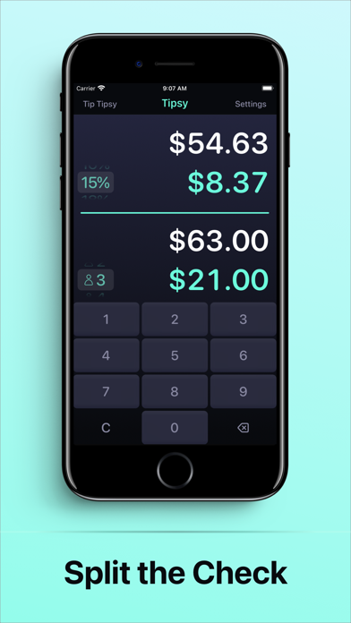 Tipsy - Tip Calculator screenshot 2