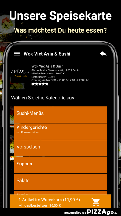 Wok Viet Asia - Sushi Berlin screenshot 4
