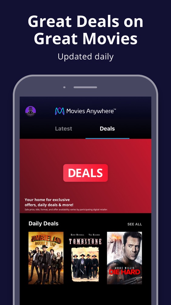 Movies Anywhere App for iPhone Free Download Movies Anywhere for iPad