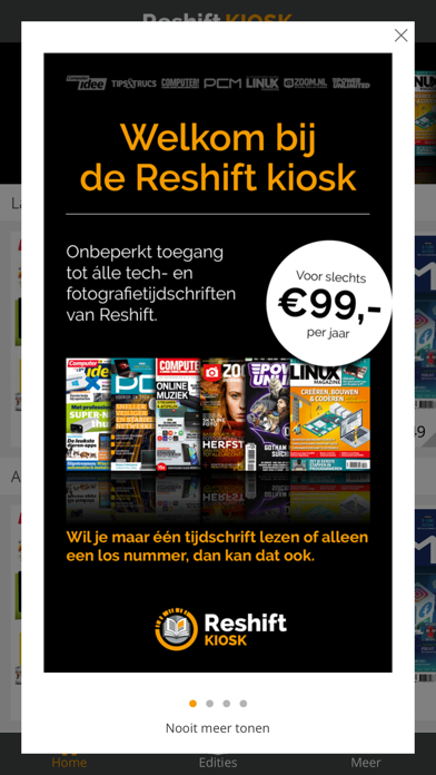 Reshift Kiosk screenshot 2