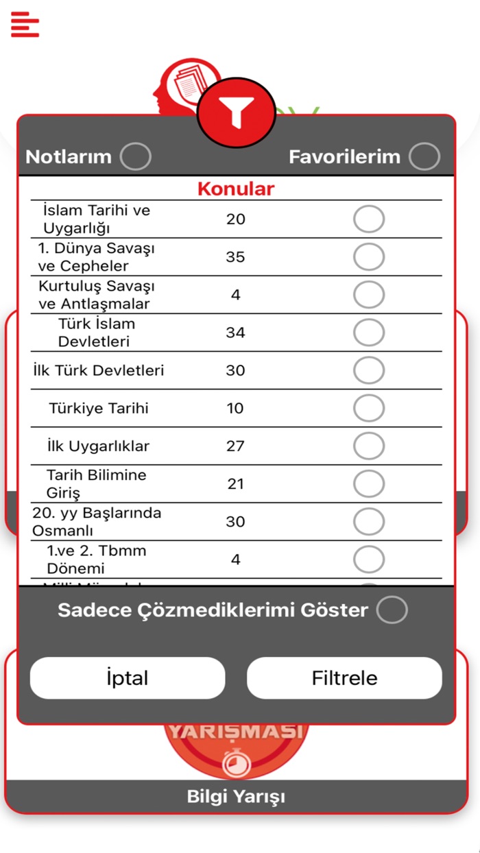 Tarih Uzmanı YKS-KPSS