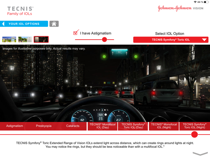 TECNIS® Vision Simulator