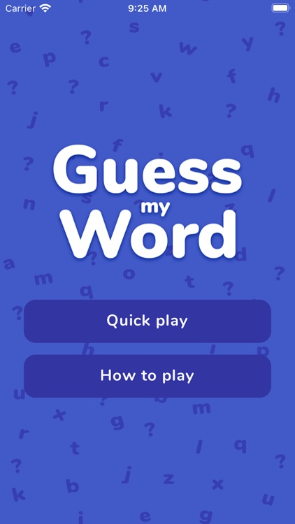 Guess Word by Chris Edwards