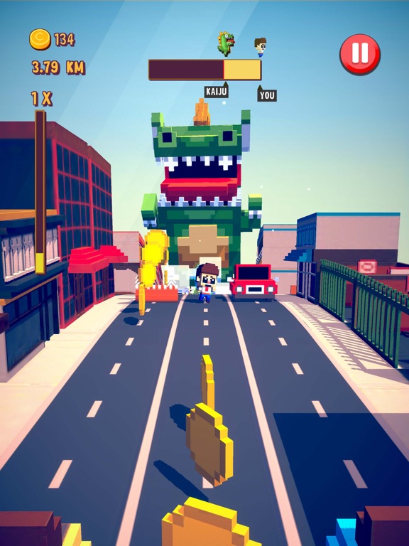 Runnn!! It's a Kaiju!! screenshot 3