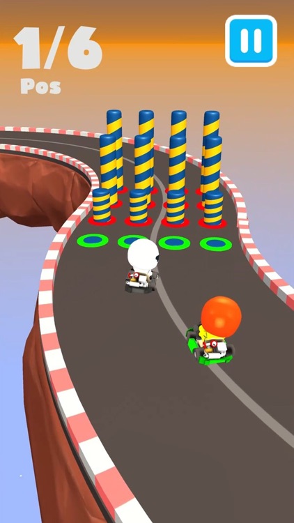 Kart Mania:One Tap Kart Racer screenshot-3