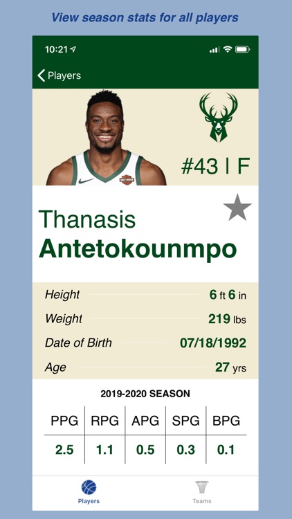 BBall Player Stats screenshot-5