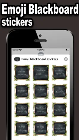 Game screenshot Emoji blackboard stickers hack