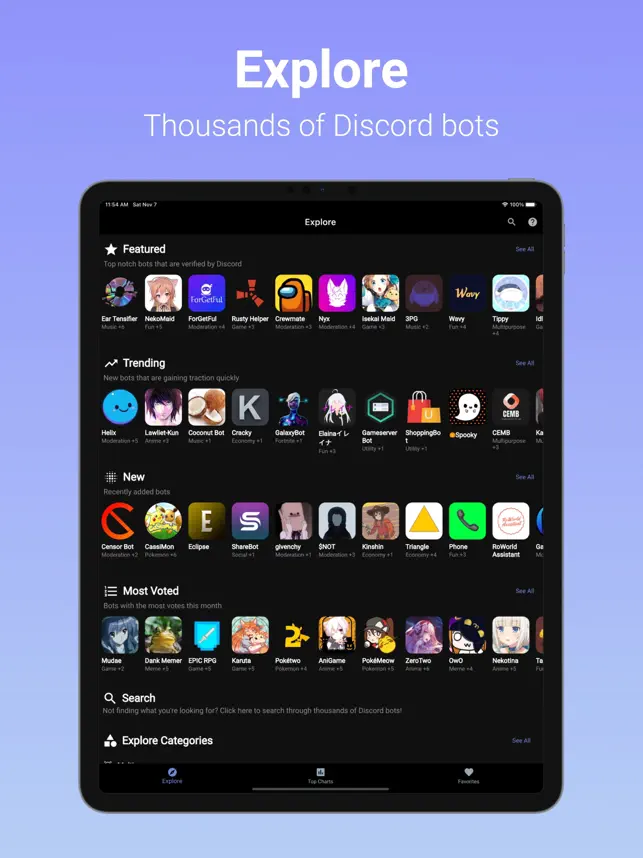 Imágen 1 Bots for Discord iphone