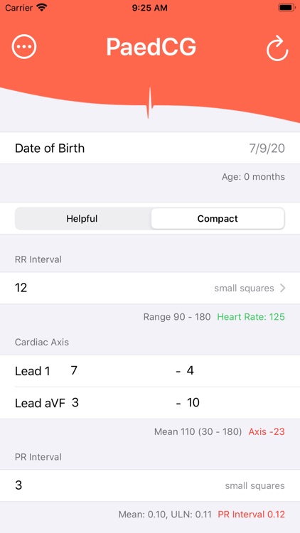 PaedCG - Paediatric ECG screenshot-3