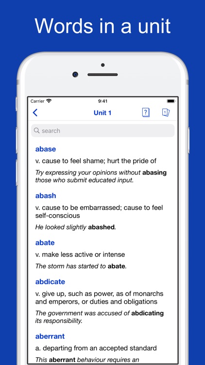 Flashcards for GRE vocabulary screenshot-8