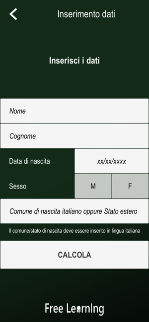 Calcola codice fiscale(圖1)-速報App