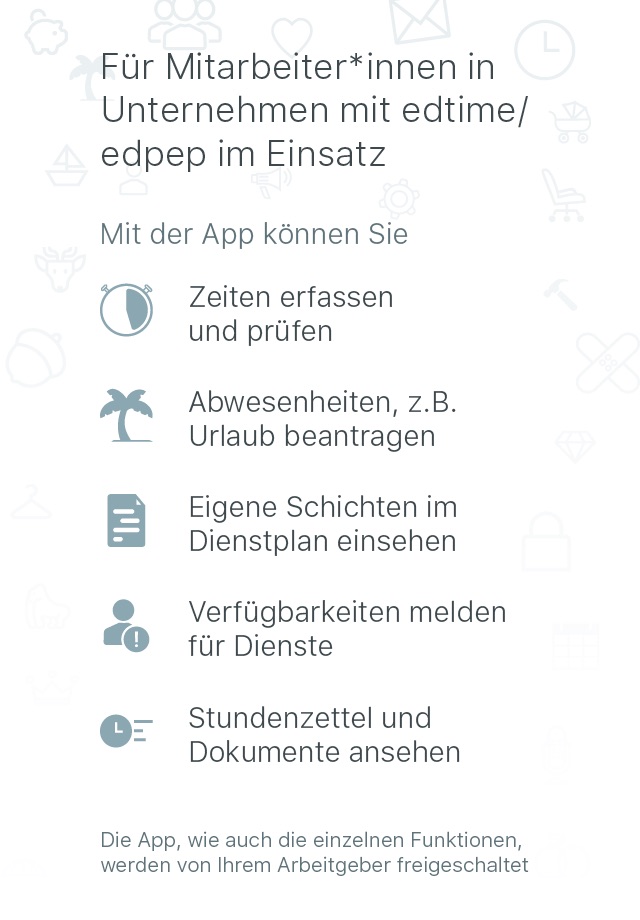 edtime Mitarbeiter-App screenshot 2