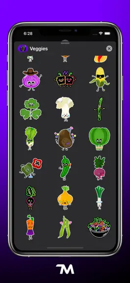 Game screenshot Veggies: Food Stickers hack