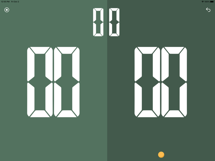 Scoreboard Table Tennis