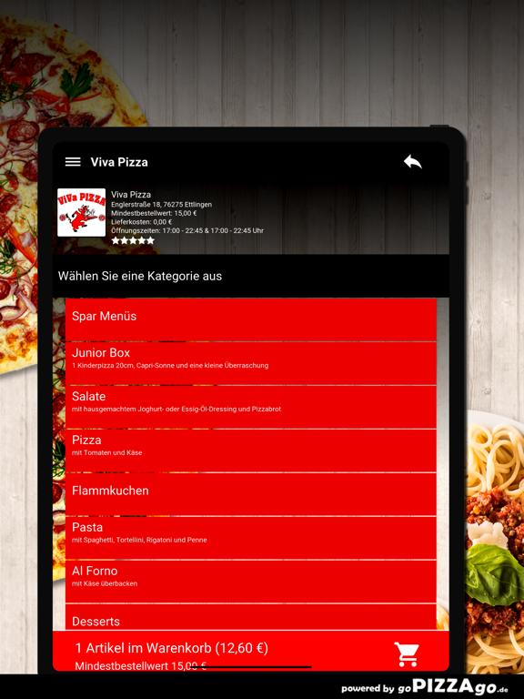 Viva Pizza Ettlingen screenshot 8