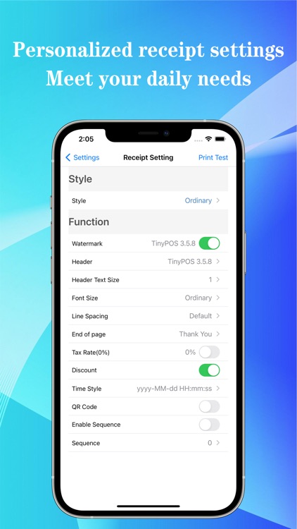 Tiny POS:Receipts Quick Maker screenshot-4