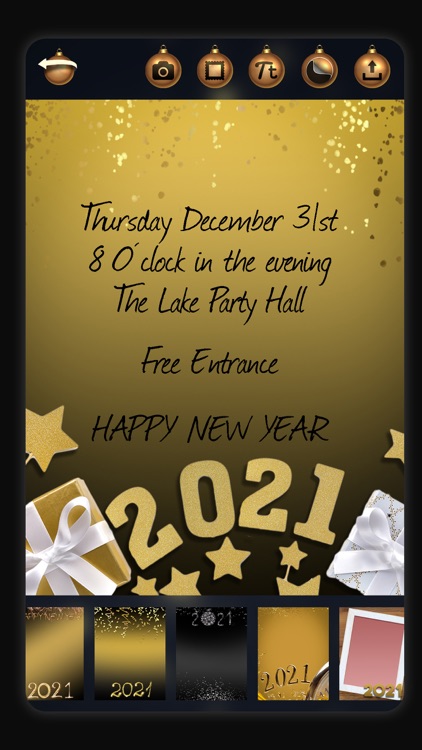 Happy New Year - Photo Frames