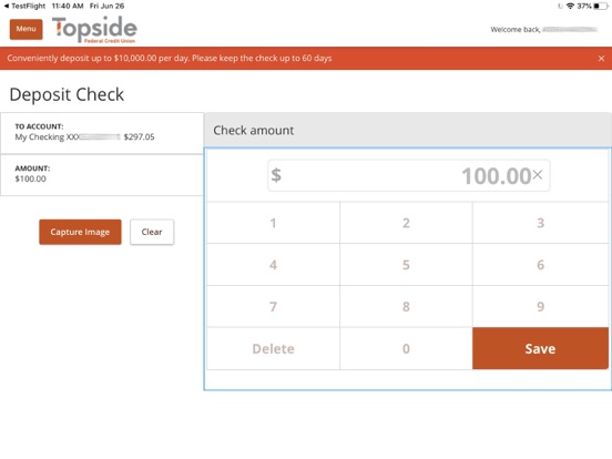 Topside Federal Credit Union screenshot 3