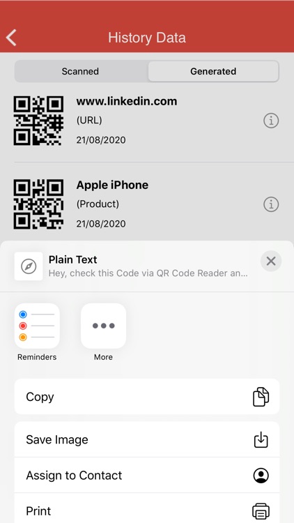 Advanced QR Code & Barcode PRO screenshot-8