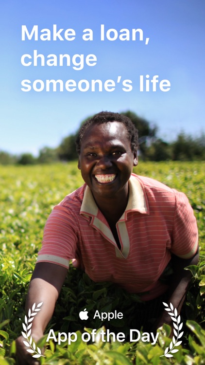Kiva - Lend for Good screenshot-0