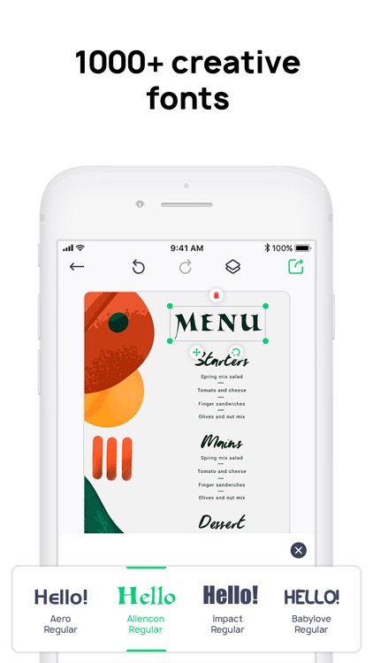 Menu Maker!