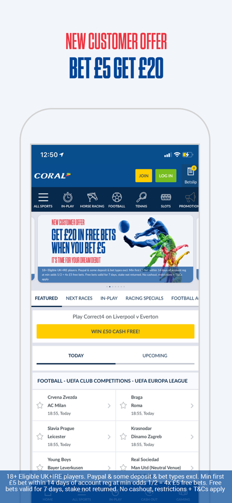 Coral Sports Betting & Casino Overview Apple App Store Great Britain